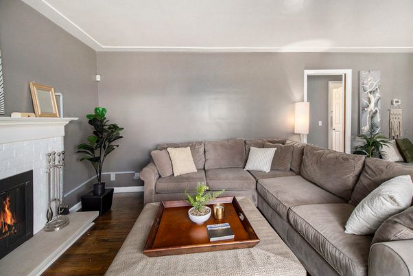 Fireplace, Interior, Living room, Wood Texture Flooring