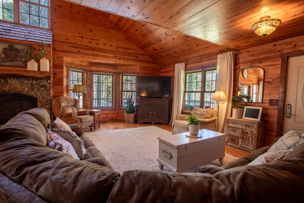 Fireplace, Interior, Living room, Wooden Ceilings, Wood Texture Flooring, Wooden Walls