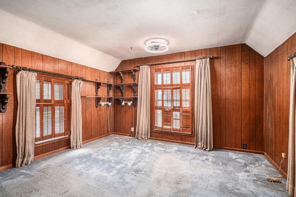 Empty room, Interior, Wooden Walls