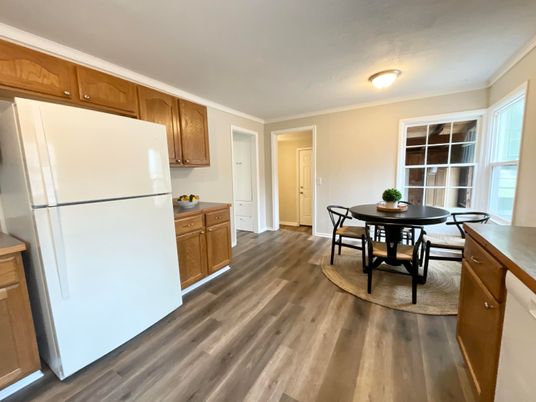 Dining room, Interior, Kitchen, Wood Texture Flooring