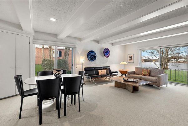 Dining room, Interior, Living room, Recessed Lighting