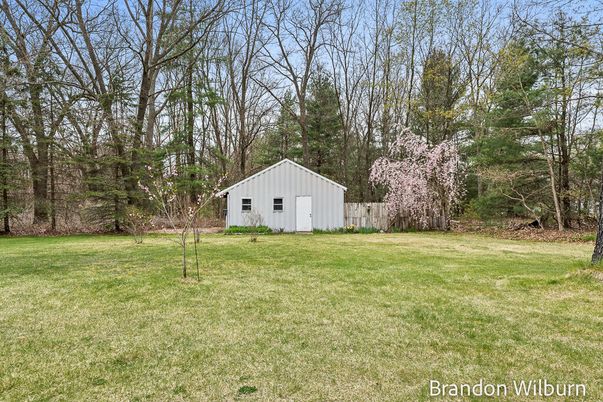 Backyard, Detached Garage, Exterior