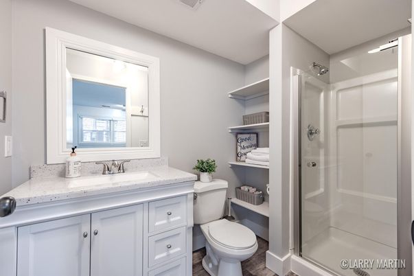 Bathroom, Glass Shower, Interior