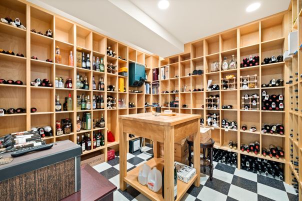 Interior, Recessed Lighting, Wine Storage