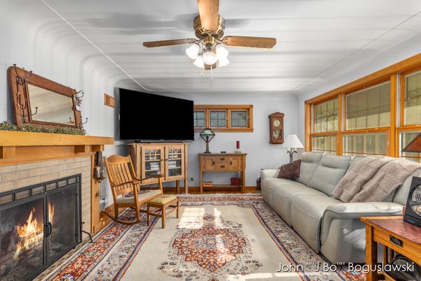 Fireplace, Interior, Living room