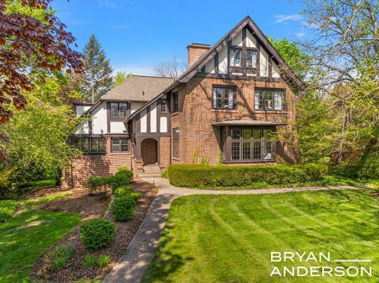 Backyard, Exterior, Facade, Brick Facade, Tudor Revival