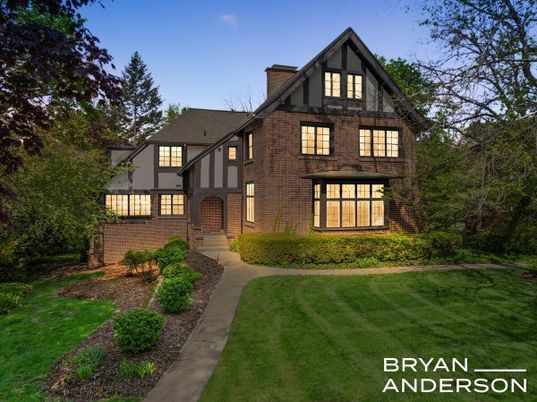 Backyard, Exterior, Facade, Brick Facade, Tudor Revival