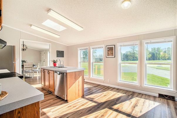 Dining room, Interior, Kitchen, Wood Texture Flooring