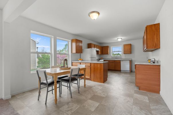 Dining room, Interior, Kitchen