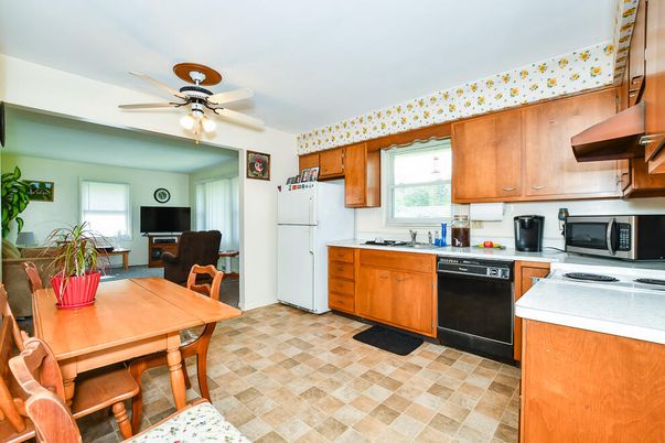 Dining room, Interior, Kitchen