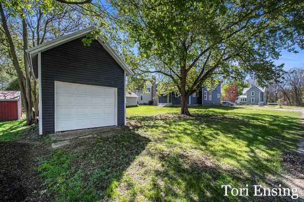 Backyard, Detached Garage, Exterior