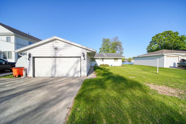 Backyard, Detached Garage, Exterior