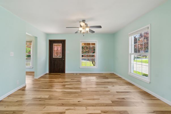 Empty room, Interior, Wood Texture Flooring