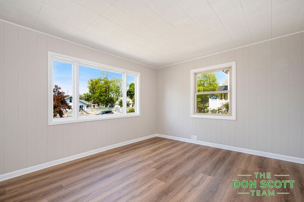 Empty room, Interior, Wood Texture Flooring