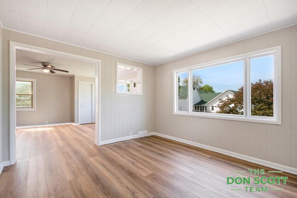 Empty room, Interior, Wood Texture Flooring
