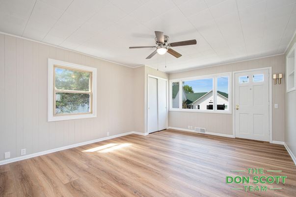 Empty room, Interior, Wood Texture Flooring
