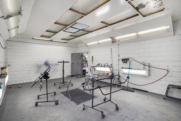 Fitness Equipment, Garage, Interior, Stone Walls