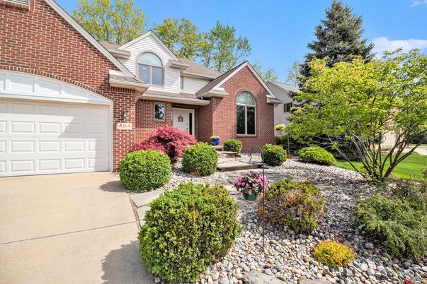 Attached, Exterior, Facade, Brick Facade, Tudor Revival