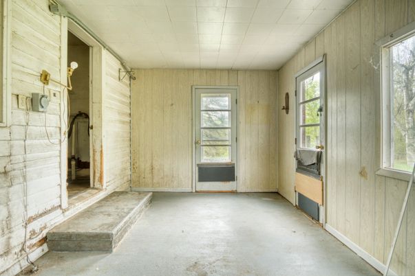 Empty room, Interior, Wooden Walls
