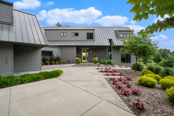 Exterior, Facade, Brick Facade, Farmhouse