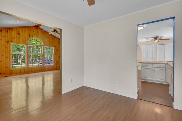 Empty room, Interior, Wood Texture Flooring, Wooden Walls