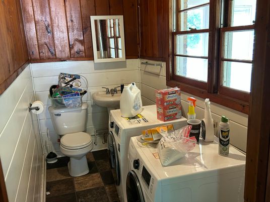 Bathroom, Interior, Washer
