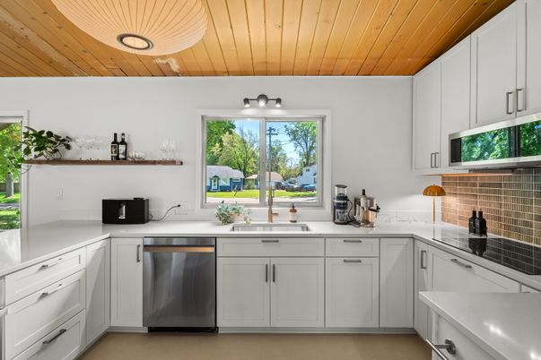 Interior, Kitchen, Wooden Ceilings