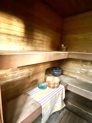 Bedroom, Interior, Sauna Room