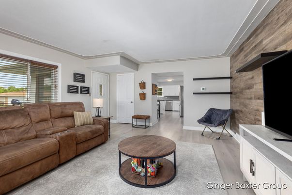 Interior, Kitchen, Living room, Wood Texture Flooring