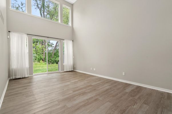Empty room, Interior, Wood Texture Flooring