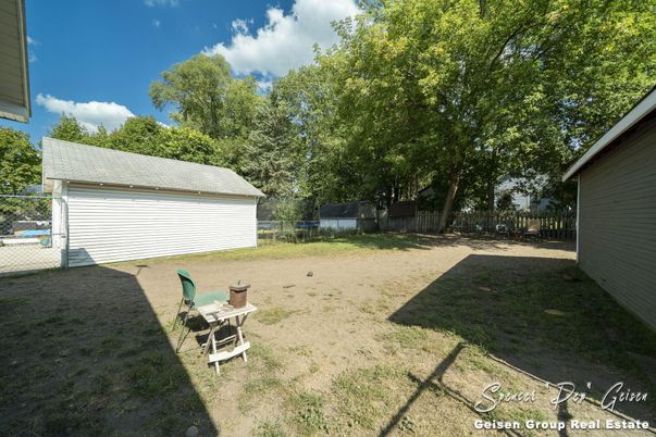 Backyard, Detached Garage, Exterior