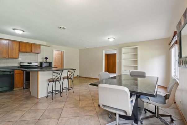 Dining room, Interior, Kitchen
