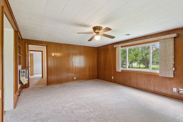 Empty room, Interior, Wooden Walls