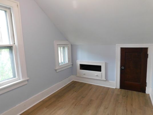 Empty room, Fireplace, Interior, Wood Texture Flooring