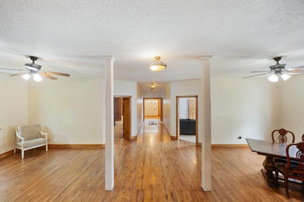 Dining room, Interior, Wood Texture Flooring
