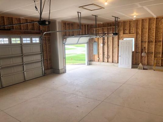 Garage, Interior, Wooden Walls