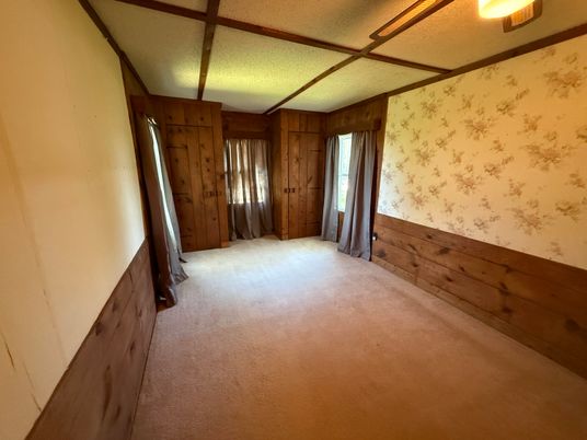 Empty room, Interior, Wooden Walls