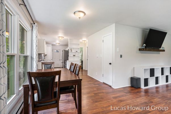 Dining room, Interior, Kitchen, Wood Texture Flooring