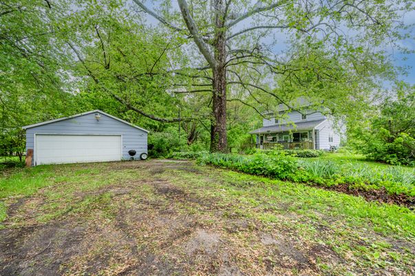 Backyard, Detached Garage, Exterior
