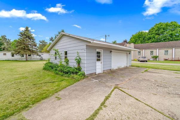Backyard, Detached Garage, Exterior