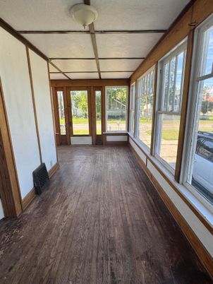 Empty room, Interior, Sun Room, Wood Texture Flooring