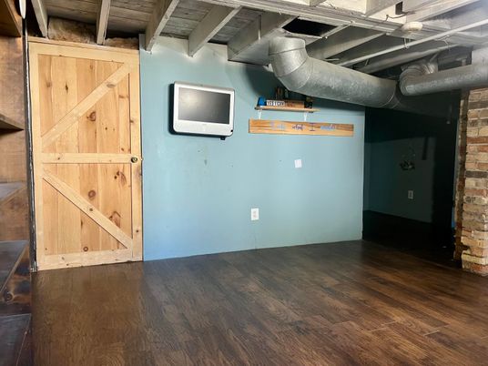 Empty room, Interior, Wood Texture Flooring