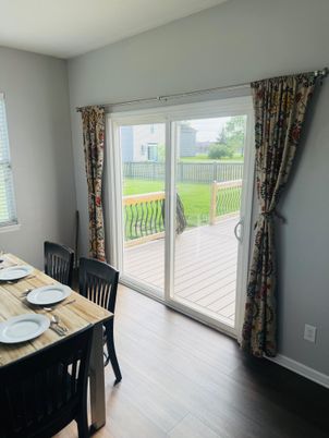 Dining room, Interior, Wood Texture Flooring
