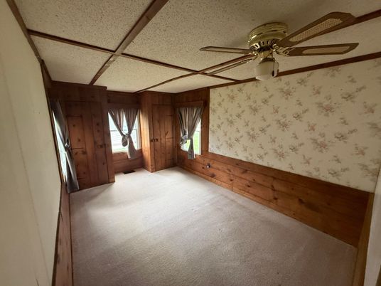 Empty room, Interior, Wooden Walls