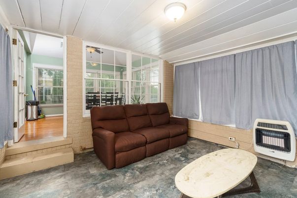 Interior, Living room, Sun Room, Wood Texture Flooring