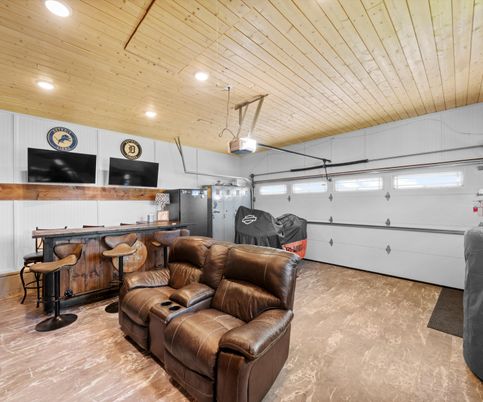 Home Theatre Room, Interior, Recessed Lighting