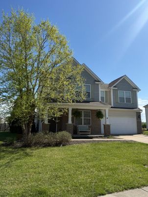 Attached, Exterior, Facade, Brick Facade, American Craftsman