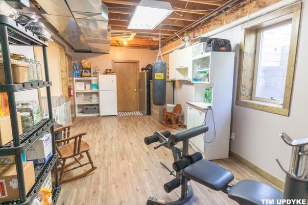 Fitness Equipment, Interior, Wood Texture Flooring