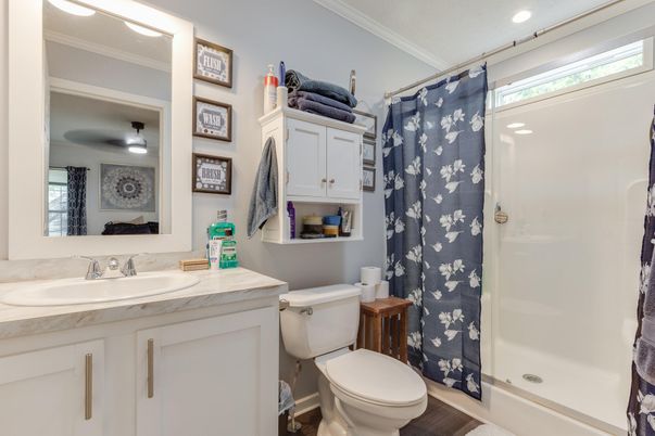 Bathroom, Interior, Recessed Lighting