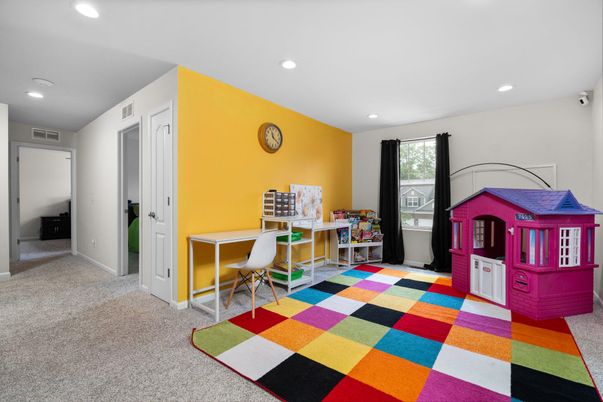 Home Office, Interior, Recessed Lighting